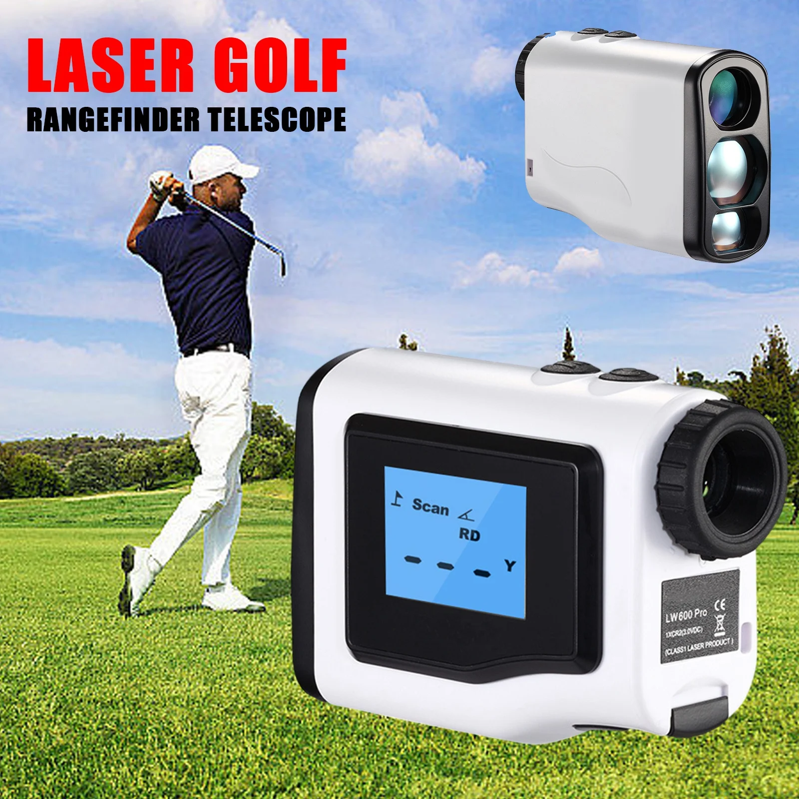 6X Laser Golf Rangefinder 600M 1200M LW-G1200 Telescope Electronic Ruler Distance Measuring Instrument Outdoor Range Finder
6X Laser Golf Rangefinder 600M 1200M LW-G1200 Telescope Electronic Ruler Distance Measuring Instrument Outdoor Range Finder