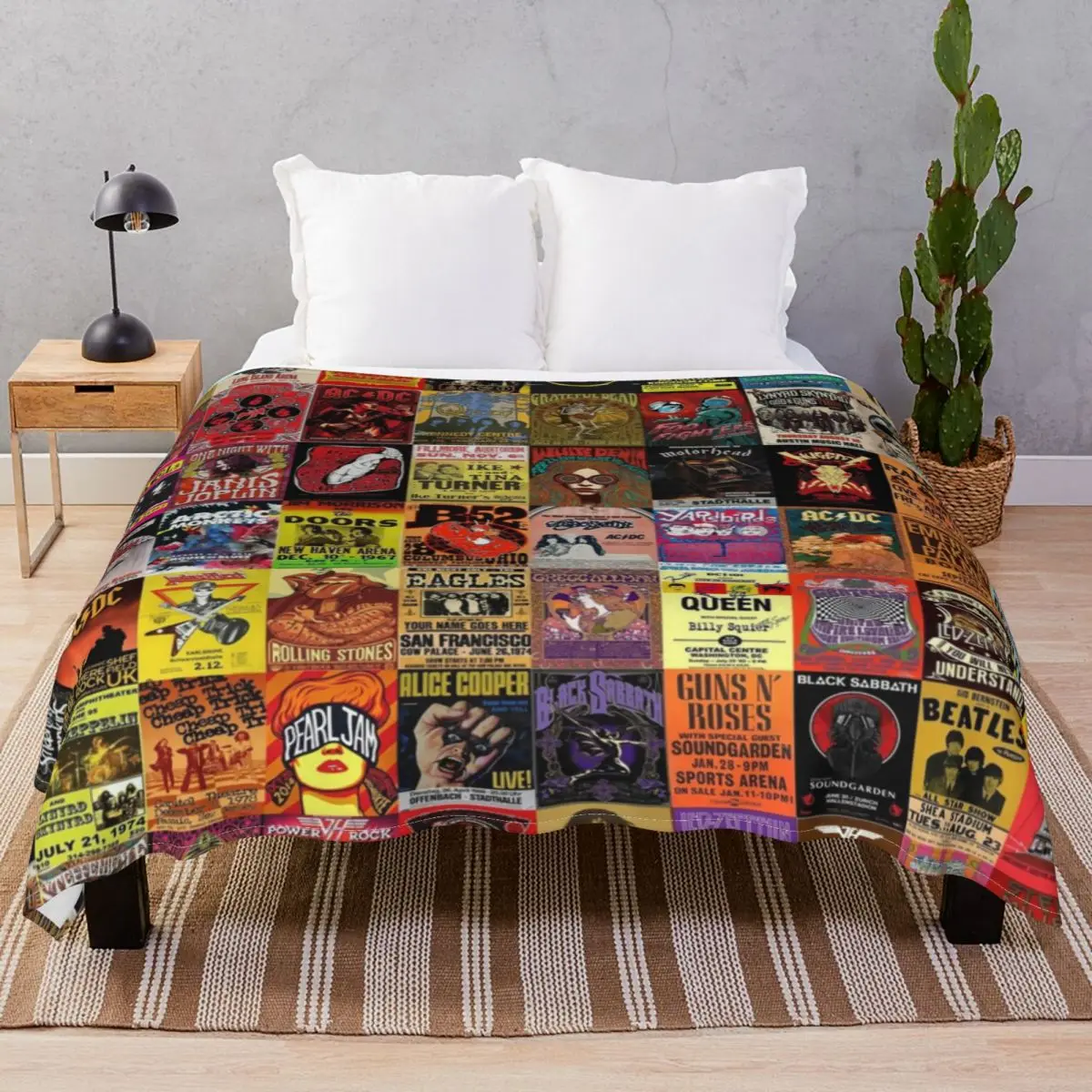 Rock Band Posters Blankets Coral Fleece Summer Soft Throw Blanket for Bedding Sofa Camp Cinema
Rock Band Posters Blankets Coral Fleece Summer Soft Throw Blanket for Bedding Sofa Camp Cinema