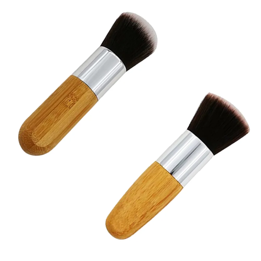 2pcs Brushes Makeup Brushes Set Foundation Brush Mutifunction Brush Makeup Tools(Flat and Round Head Brush) 
2pcs Brushes Makeup Brushes Set Foundation Brush Mutifunction Brush Makeup Tools(Flat and Round Head Brush)