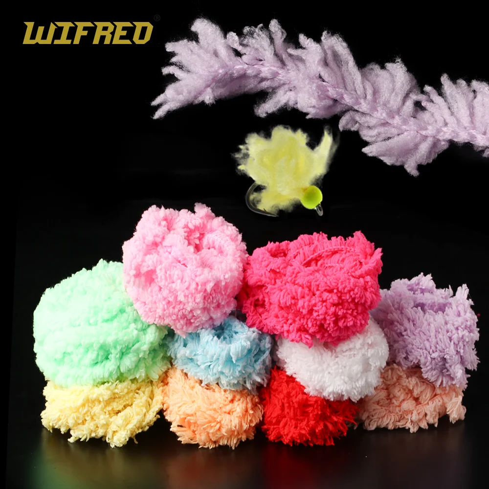 Wifreo Fly Tying Material Eggstacy Egg Yarn Synthetic Fibers For Egg Pattern Minnow Lure Salmon Trout Steelhead Fishing Lure
Wifreo Fly Tying Material Eggstacy Egg Yarn Synthetic Fibers For Egg Pattern Minnow Lure Salmon Trout Steelhead Fishing Lure