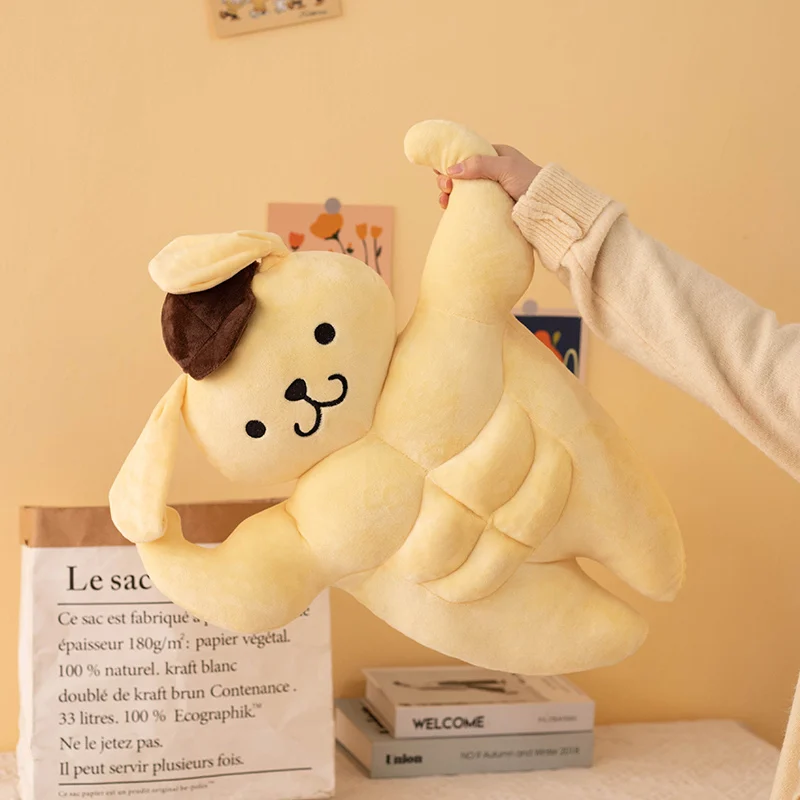 58/85cm Cartoon Funny Muscle Dog Plush Toy Cute Pompompurin Plushies Doll Anime Soft Kids Toys for Girls Boys Kawaii Room Decor
58/85cm Cartoon Funny Muscle Dog Plush Toy Cute Pompompurin Plushies Doll Anime Soft Kids Toys for Girls Boys Kawaii Room Decor