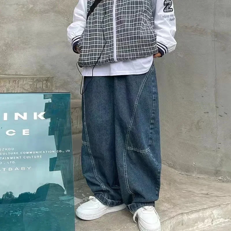 Women Vintage Y2K Streetwear Korean Baggy Cargo Jeans High Waist Straight Wide Leg Pants Denim Trousers Fairy Grunge Alt Clothes
Women Vintage Y2K Streetwear Korean Baggy Cargo Jeans High Waist Straight Wide Leg Pants Denim Trousers Fairy Grunge Alt Clothes
