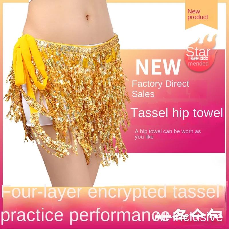 Halloween New Belly Dance Sequin Waist Chain Sequins Hip Scarf Tassel Waist Seal Belt Dance Performance and Show Practice
Halloween New Belly Dance Sequin Waist Chain Sequins Hip Scarf Tassel Waist Seal Belt Dance Performance and Show Practice