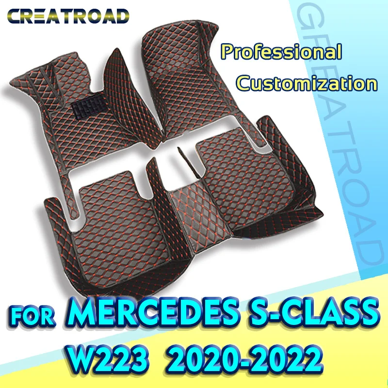 Автомобильные коврики для Mercedes Benz S Class 5, W223 2020 2021 2022, под заказ, автомобильные накладки на ножки, коврик, аксессуары для интерьера
Автомобильные коврики для Mercedes Benz S Class 5, W223 2020 2021 2022, под заказ, автомобильные накладки на ножки, коврик, аксессуары для интерьера