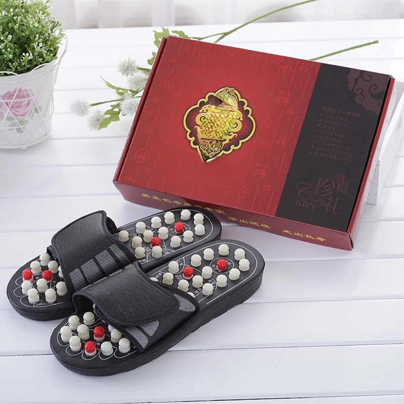 Feet Massage Slippers Foot Reflexology Acupuncture Therapy Massager Walk Stone Shoes Acupuncture Cobblestone Massager
Feet Massage Slippers Foot Reflexology Acupuncture Therapy Massager Walk Stone Shoes Acupuncture Cobblestone Massager
