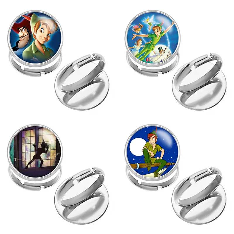 Регулируемое кольцо из нержавеющей стали с кабошоном для фото Disney Peter Pan J1250
Регулируемое кольцо из нержавеющей стали с кабошоном для фото Disney Peter Pan J1250