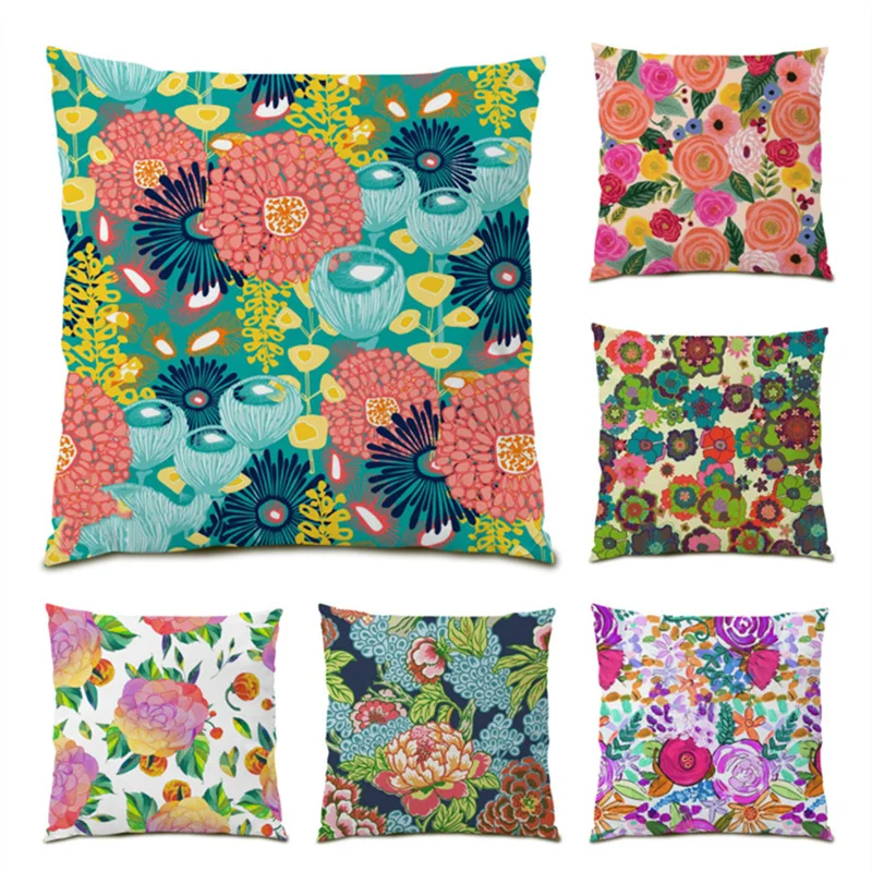 Pillowcase Decorative Cushion Cover Polyester Linen Decoration Home Decor Beautiful Plant Sofas Living Room Velvet Floral E0559
Pillowcase Decorative Cushion Cover Polyester Linen Decoration Home Decor Beautiful Plant Sofas Living Room Velvet Floral E0559