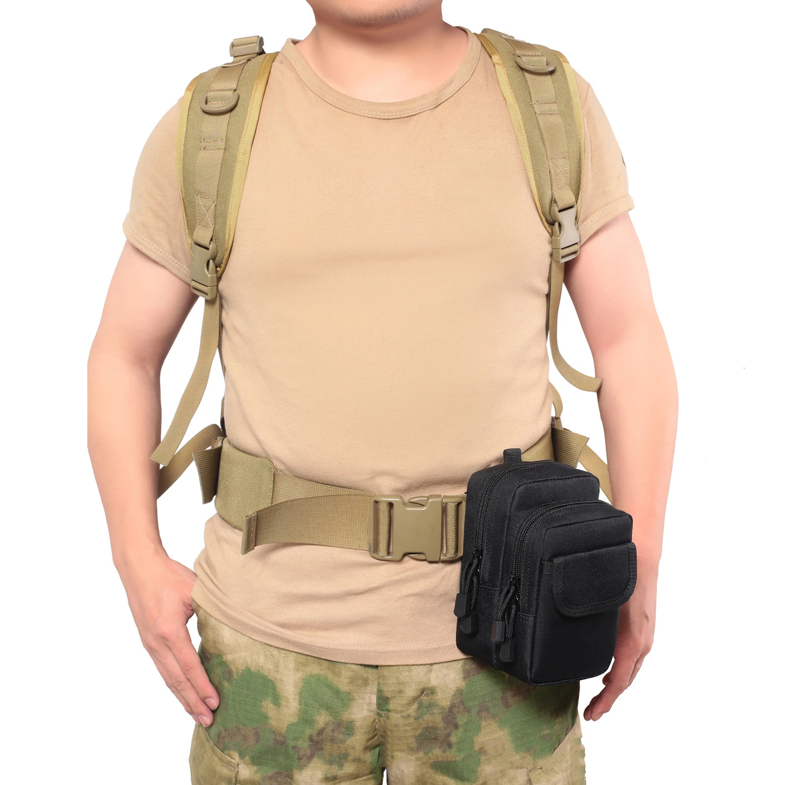 EDC Molle Bag Purse Outdoor Waterproof Military Waist Fanny Pack Men Phone Pouch Camping Tactical Waist Bag Hunting Accessories
EDC Molle Bag Purse Outdoor Waterproof Military Waist Fanny Pack Men Phone Pouch Camping Tactical Waist Bag Hunting Accessories