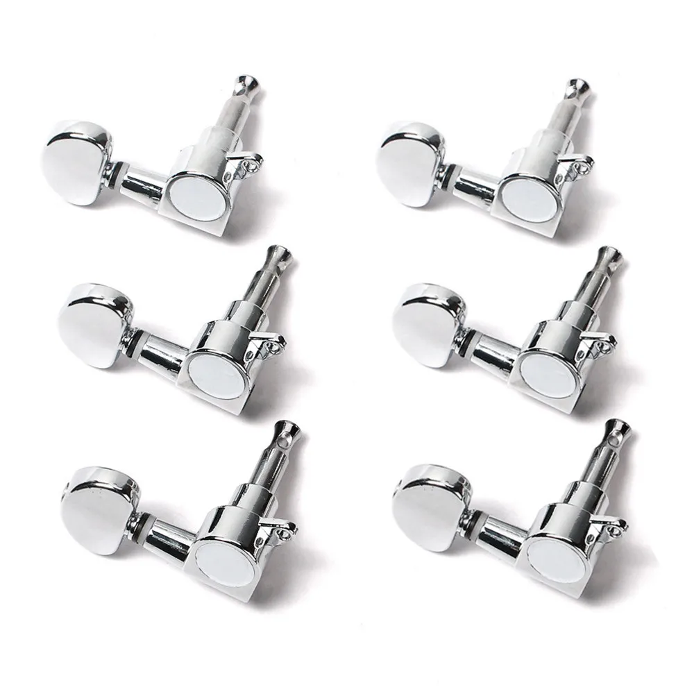 6 Pcs Sealed Gear String Electric Guitar Tuners Tuning Pegs Keys Machine Head Semicircle Button Accessories Parts
6 Pcs Sealed Gear String Electric Guitar Tuners Tuning Pegs Keys Machine Head Semicircle Button Accessories Parts