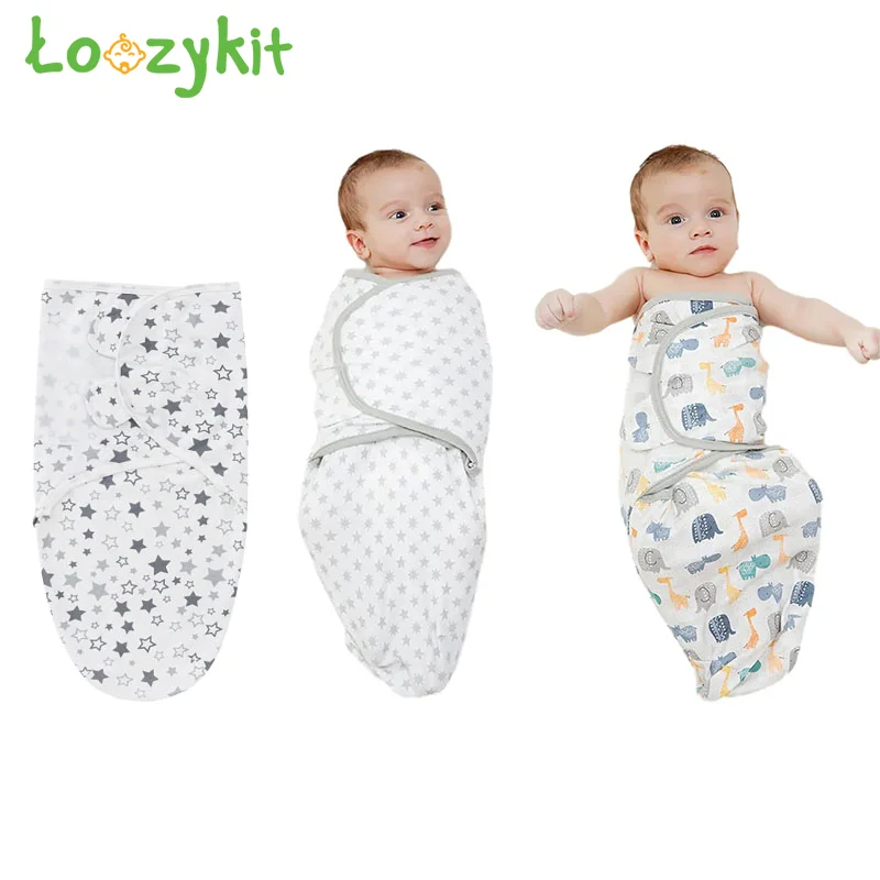 

Спальные мешки для новорожденных, пеленальный Конверт для новорожденных, 100% хлопок, 0-6 месяцев, детское одеяло, пеленальная Пеленка, спальный мешок