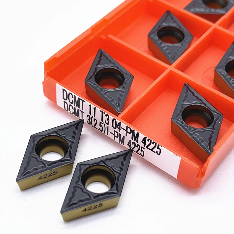 10PCS DCMT11T304-PM 4240 DCMT11T308-PM 4225 Carbide insert High quality Lathe cutter Tool DCMT11T304-PM 4225
10PCS DCMT11T304-PM 4240 DCMT11T308-PM 4225 Carbide insert High quality Lathe cutter Tool DCMT11T304-PM 4225