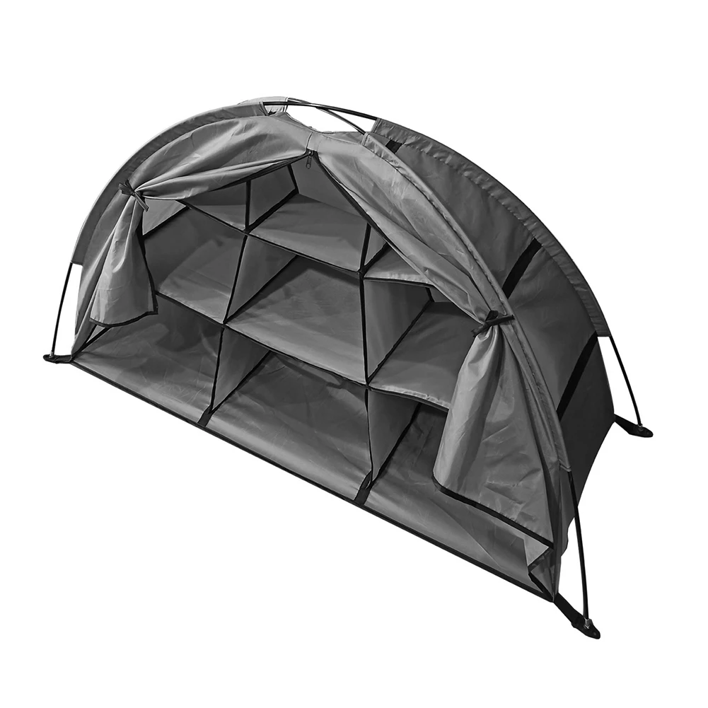 Camping Shoes Storage Organizer Portable RV Clothes Organizer Tent 9 Shelf With Carry Bag 210D Oxford Cloth Foldable
Camping Shoes Storage Organizer Portable RV Clothes Organizer Tent 9 Shelf With Carry Bag 210D Oxford Cloth Foldable