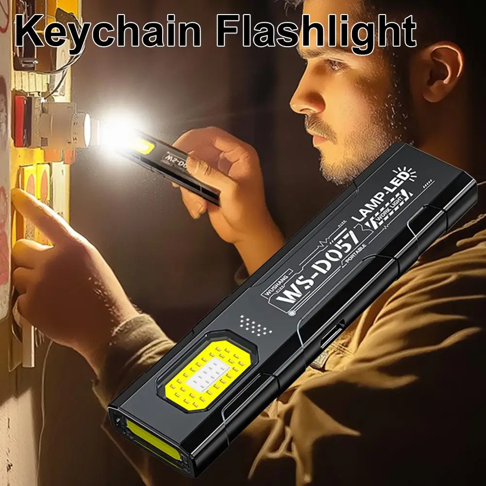 USB C Rechargeable LED Keychain Flashlight 550 Lumens
USB C Rechargeable LED Keychain Flashlight 550 Lumens