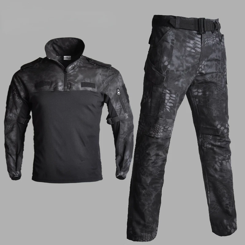 Long-sleeve Tactical Shirt Army Pants 2pce-set Frog Training Suit Camouflage Frog Suit Without Protective Gear Men's Camo
Long-sleeve Tactical Shirt Army Pants 2pce-set Frog Training Suit Camouflage Frog Suit Without Protective Gear Men's Camo