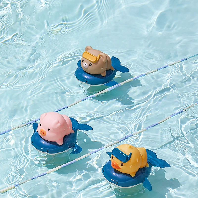 Cute Cartoon Animal Pull The Bath Kids Toy Pig Classic Baby Water Toy Infant Swim Diving Duck Wound-up Chain Clockwork Toy Gift
Cute Cartoon Animal Pull The Bath Kids Toy Pig Classic Baby Water Toy Infant Swim Diving Duck Wound-up Chain Clockwork Toy Gift
