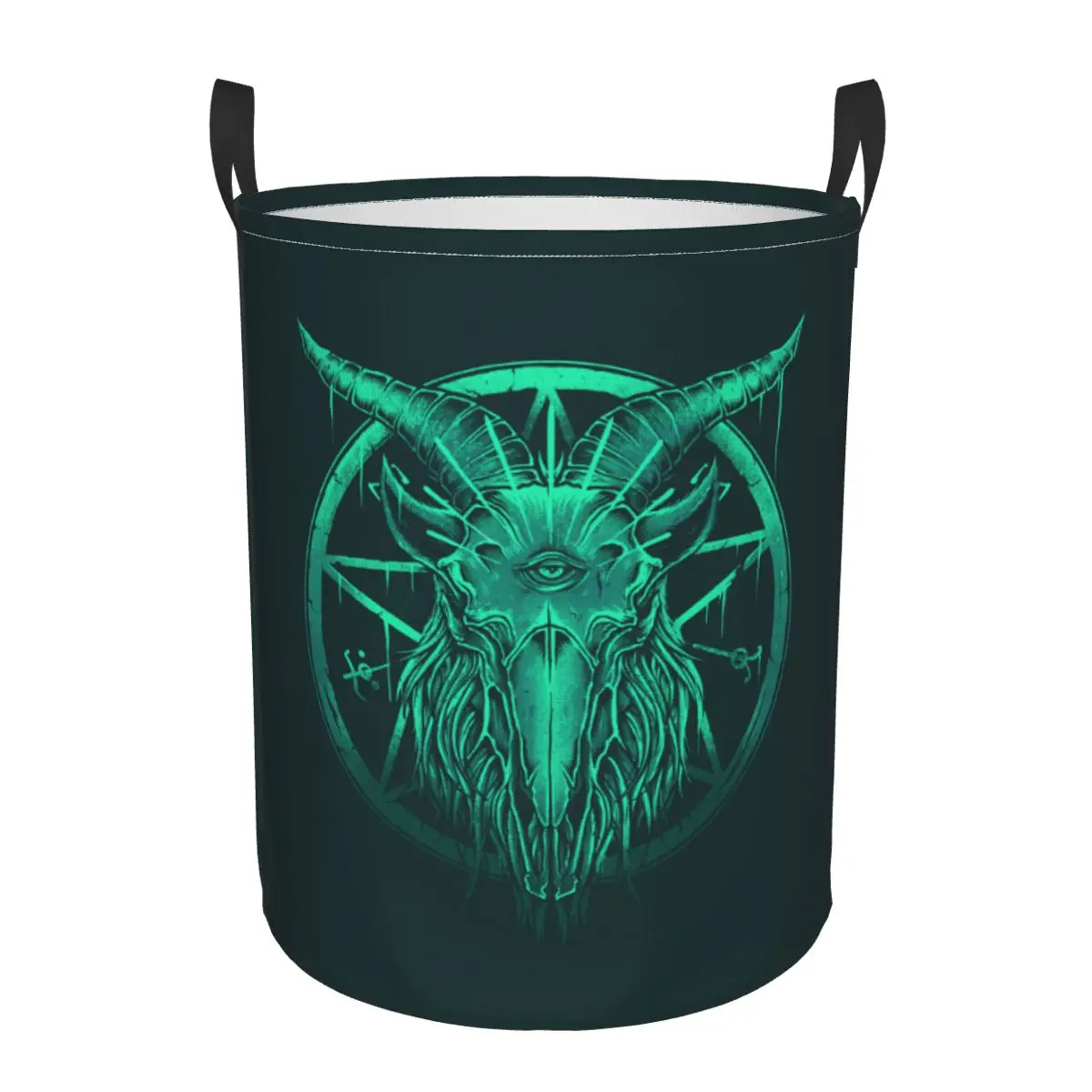 Складная корзина для грязной одежды Baphomet, зеленая корзина для хранения с принтом, Домашний Органайзер для детей и малышей
Складная корзина для грязной одежды Baphomet, зеленая корзина для хранения с принтом, Домашний Органайзер для детей и малышей