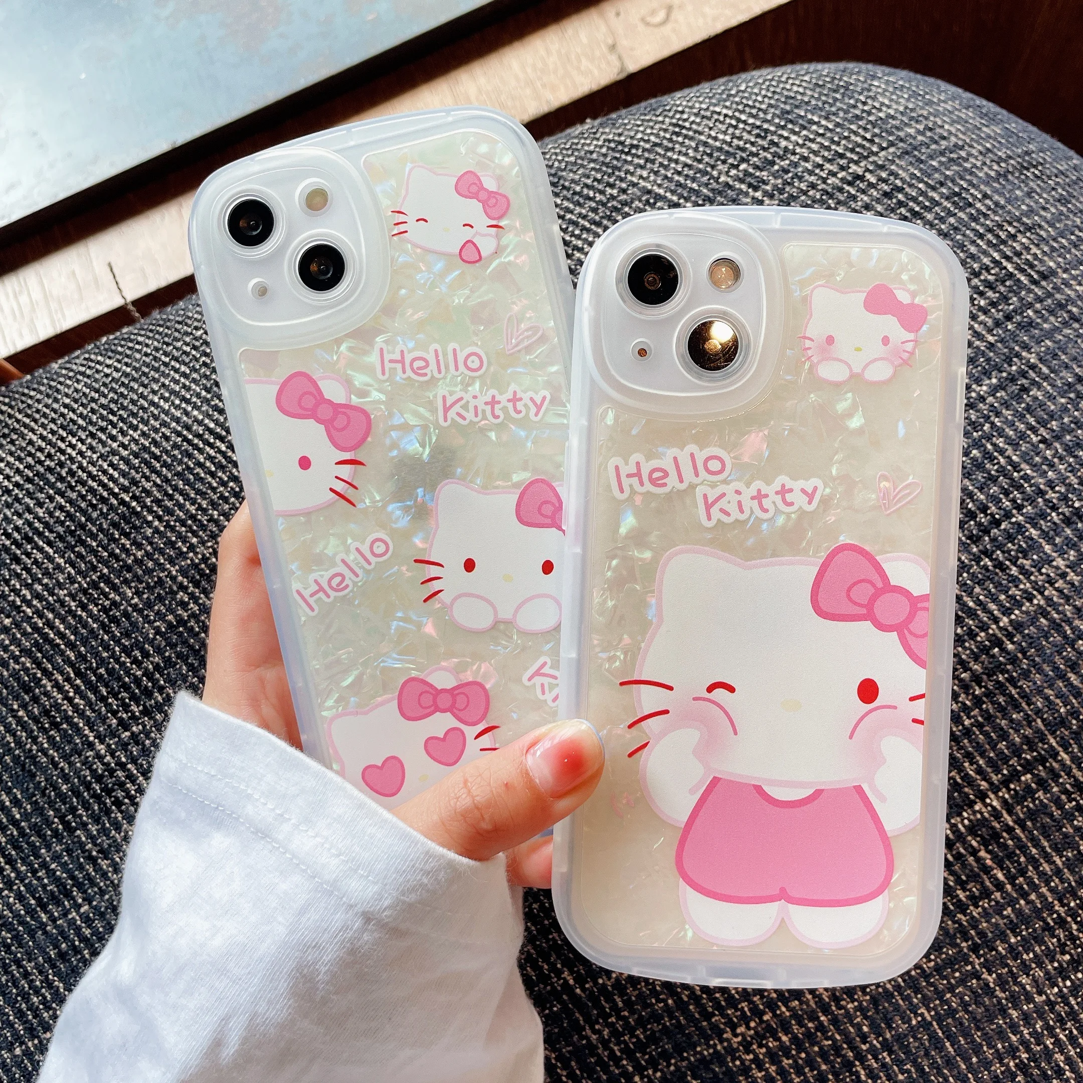 Kawaii 5Inch Sanrioed Hello Kitty Cartoon Silicone Phone Case Suitable For Iphone 11 12 13 Xs Xr Pro Max Soft Shell Girl Gift
Kawaii 5Inch Sanrioed Hello Kitty Cartoon Silicone Phone Case Suitable For Iphone 11 12 13 Xs Xr Pro Max Soft Shell Girl Gift