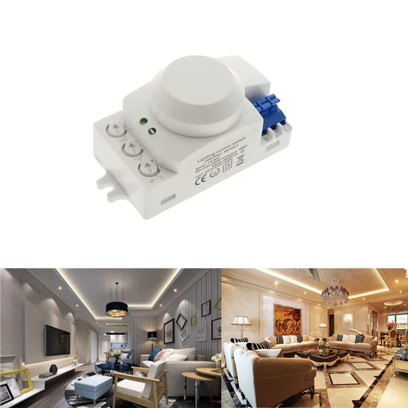 5.8GHz LED Microwave Radar Sensor Light Switch Human Body Motion Induction Sensor Controller Switch AC 220V-240V
5.8GHz LED Microwave Radar Sensor Light Switch Human Body Motion Induction Sensor Controller Switch AC 220V-240V