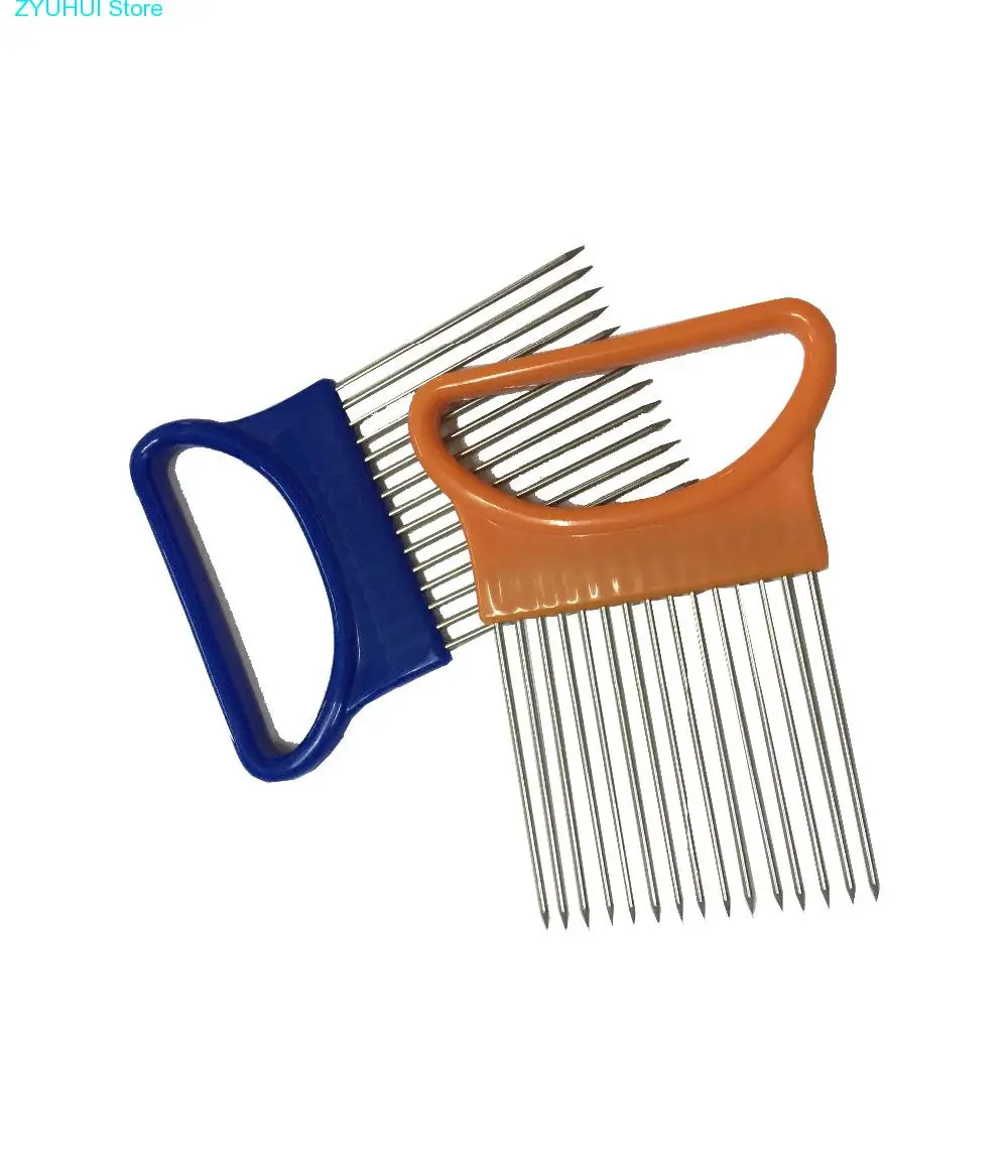 1PCS Vegetable fruit beef Onion Slicer Cutting Aid Holder Guide Slicing Cutter Fork Stainless Steel
1PCS Vegetable fruit beef Onion Slicer Cutting Aid Holder Guide Slicing Cutter Fork Stainless Steel