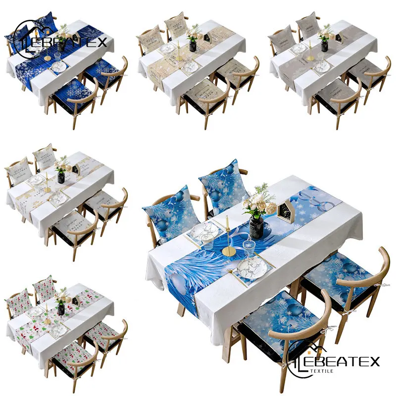 Snowman Print Table Runner Christmas Snowflake Small Character Gift Pattern Dinner Table Decoration Accessories Table Runners
Snowman Print Table Runner Christmas Snowflake Small Character Gift Pattern Dinner Table Decoration Accessories Table Runners