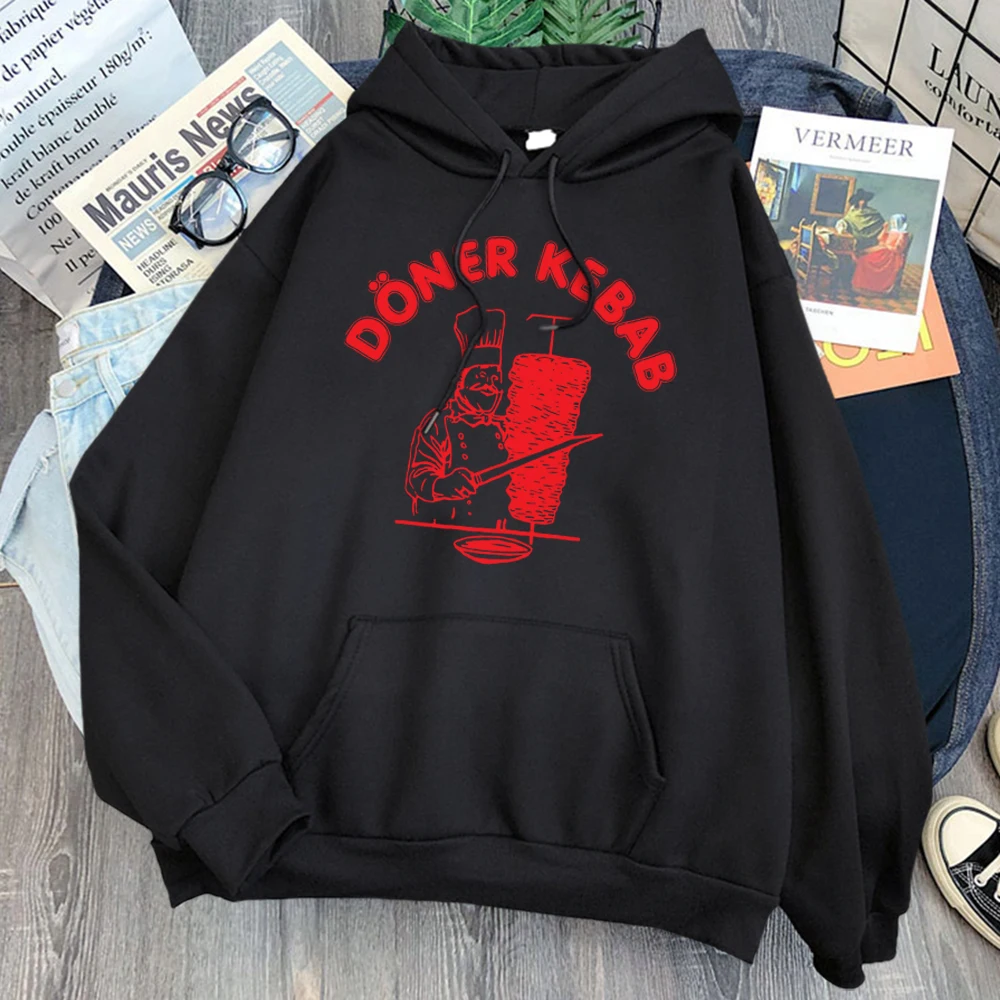 Man Hoodies Pocket Long Sleeve Sweatshirts Doner Kebab Print Casual Loose Fleece Streetwear Hoody Women Fashion Harajuku Clothes
Man Hoodies Pocket Long Sleeve Sweatshirts Doner Kebab Print Casual Loose Fleece Streetwear Hoody Women Fashion Harajuku Clothes