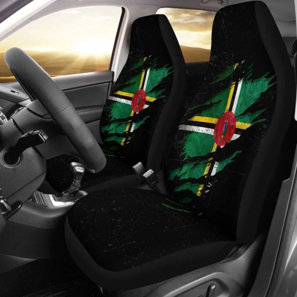 Dominica In Me Car Seat Covers Special Grunge Style Pack of 2 Universal Front Seat Protective Cover
Dominica In Me Car Seat Covers Special Grunge Style Pack of 2 Universal Front Seat Protective Cover