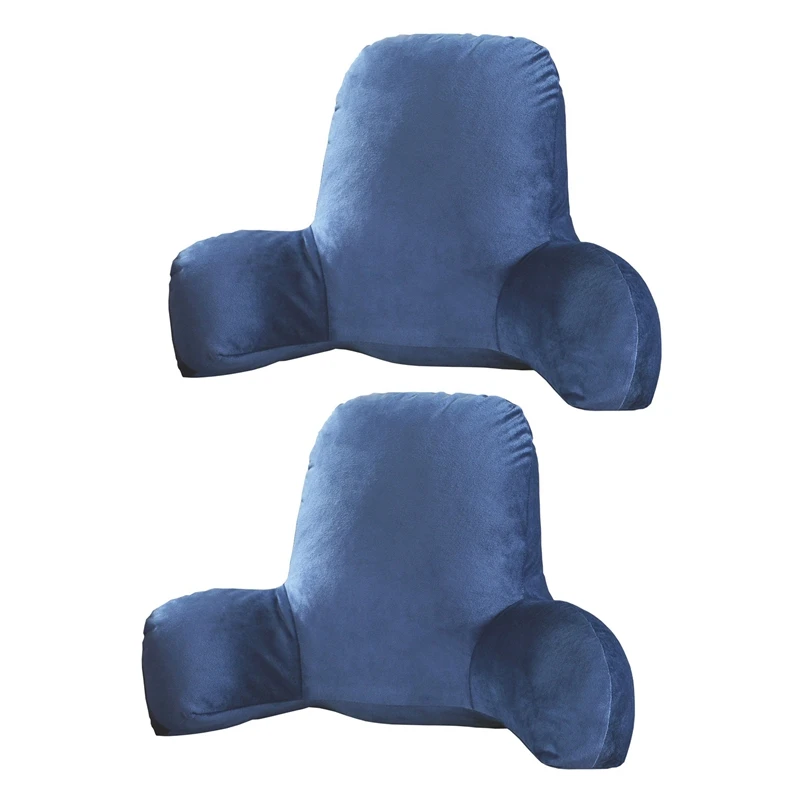 NEW-2X Pillow Back Bed With Armrest Support Bed Reading Waist Back Chair Car Seat Sofa Rest Waist Pad (Deep Blue)
NEW-2X Pillow Back Bed With Armrest Support Bed Reading Waist Back Chair Car Seat Sofa Rest Waist Pad (Deep Blue)