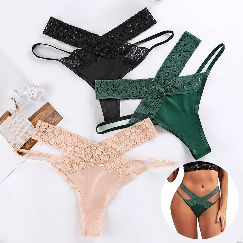 Sexy Underwear Women Panties for Woman Cross Lace Edge Ice Silk Traceless Thongs Seamless Panty Female T-back G-string Underpant
Sexy Underwear Women Panties for Woman Cross Lace Edge Ice Silk Traceless Thongs Seamless Panty Female T-back G-string Underpant