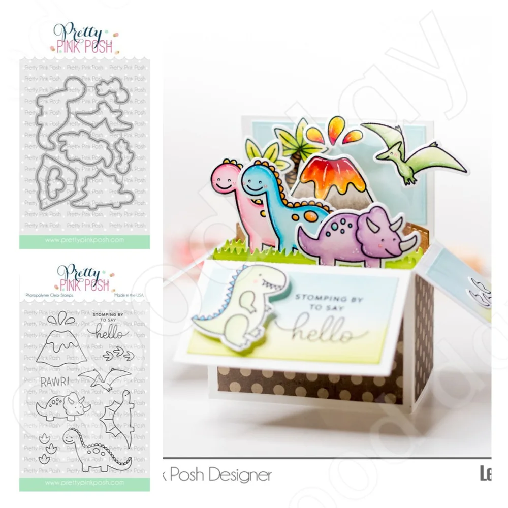 2022 New Arrival cute dinosaur Metal Cutting Dies Stamps Scrapbook Diary Decoration Embossing Template Greeting Card Handmade
2022 New Arrival cute dinosaur Metal Cutting Dies Stamps Scrapbook Diary Decoration Embossing Template Greeting Card Handmade
