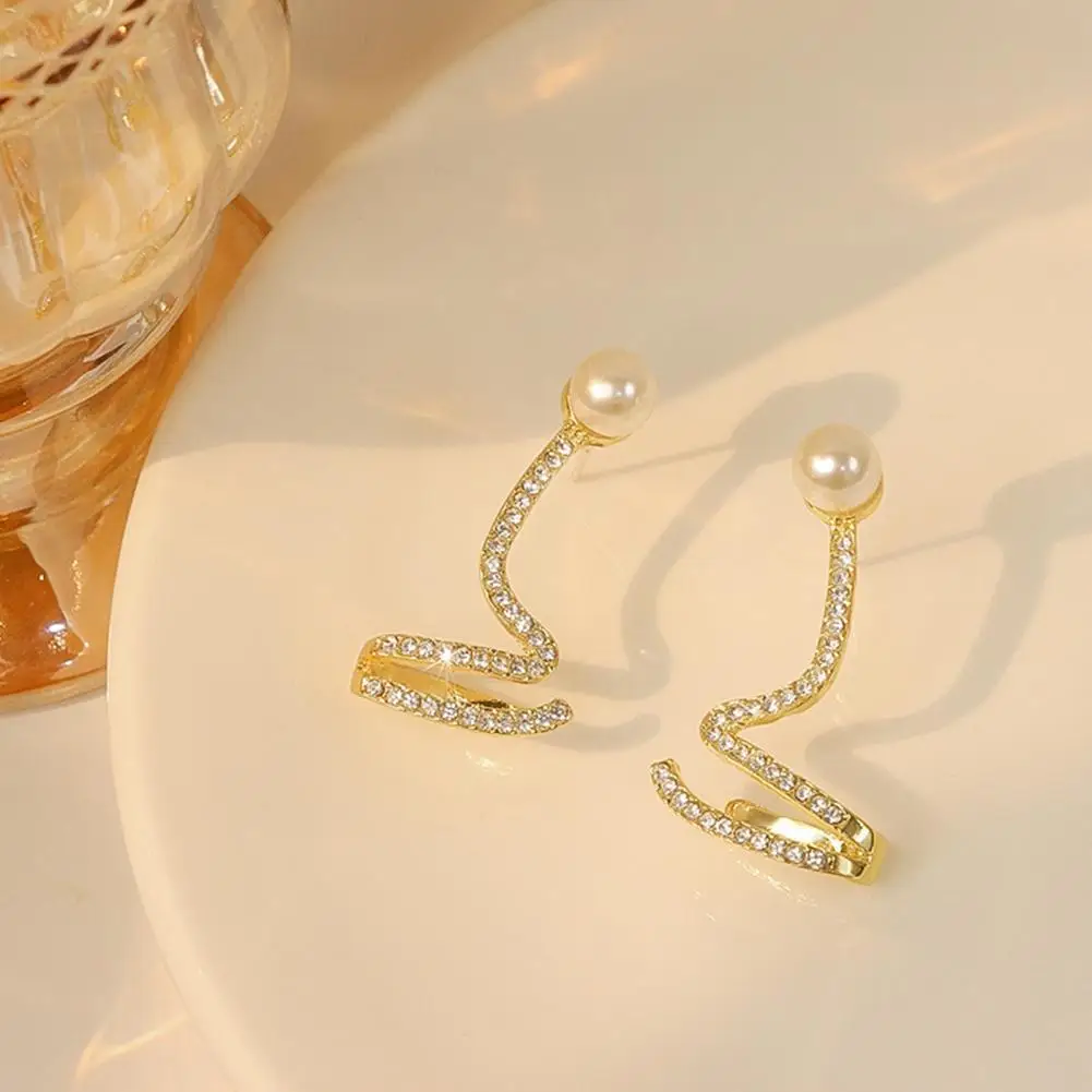 1 Pair Eardrop Shining 2 Colors Charming Sparkling Faux Pearl Earrings Earrings for Dating
1 Pair Eardrop Shining 2 Colors Charming Sparkling Faux Pearl Earrings Earrings for Dating