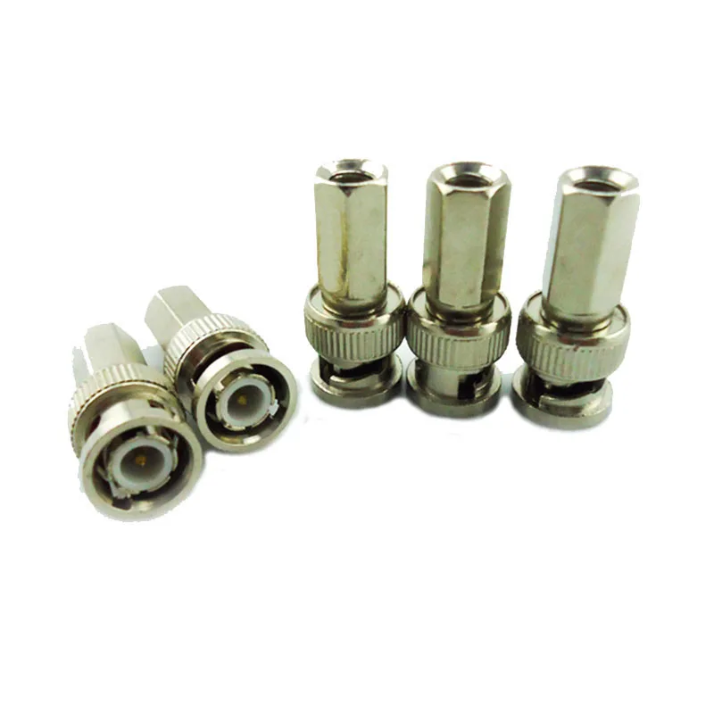 2/10pcs BNC Connector Male plug adapter for Twist-on Coaxial RG58/RG59/RG60 Cable for cctv video camera Surveillance H10
2/10pcs BNC Connector Male plug adapter for Twist-on Coaxial RG58/RG59/RG60 Cable for cctv video camera Surveillance H10