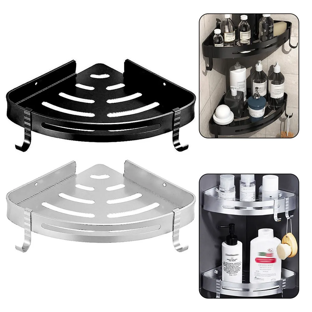 Bathroom Corner Shelves Aluminum Alloy Nail-Free Wall Hanging Storage Rack For WC Shampoo Organizer Bathroom Accessories
Bathroom Corner Shelves Aluminum Alloy Nail-Free Wall Hanging Storage Rack For WC Shampoo Organizer Bathroom Accessories