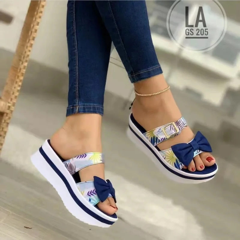 Summer Platform Shoes Women's Wedges Sandals Beach Shoes Casual Female Flip Flops Flat Slides Lady Mixed Colors Buckle Sandals
Summer Platform Shoes Women's Wedges Sandals Beach Shoes Casual Female Flip Flops Flat Slides Lady Mixed Colors Buckle Sandals
