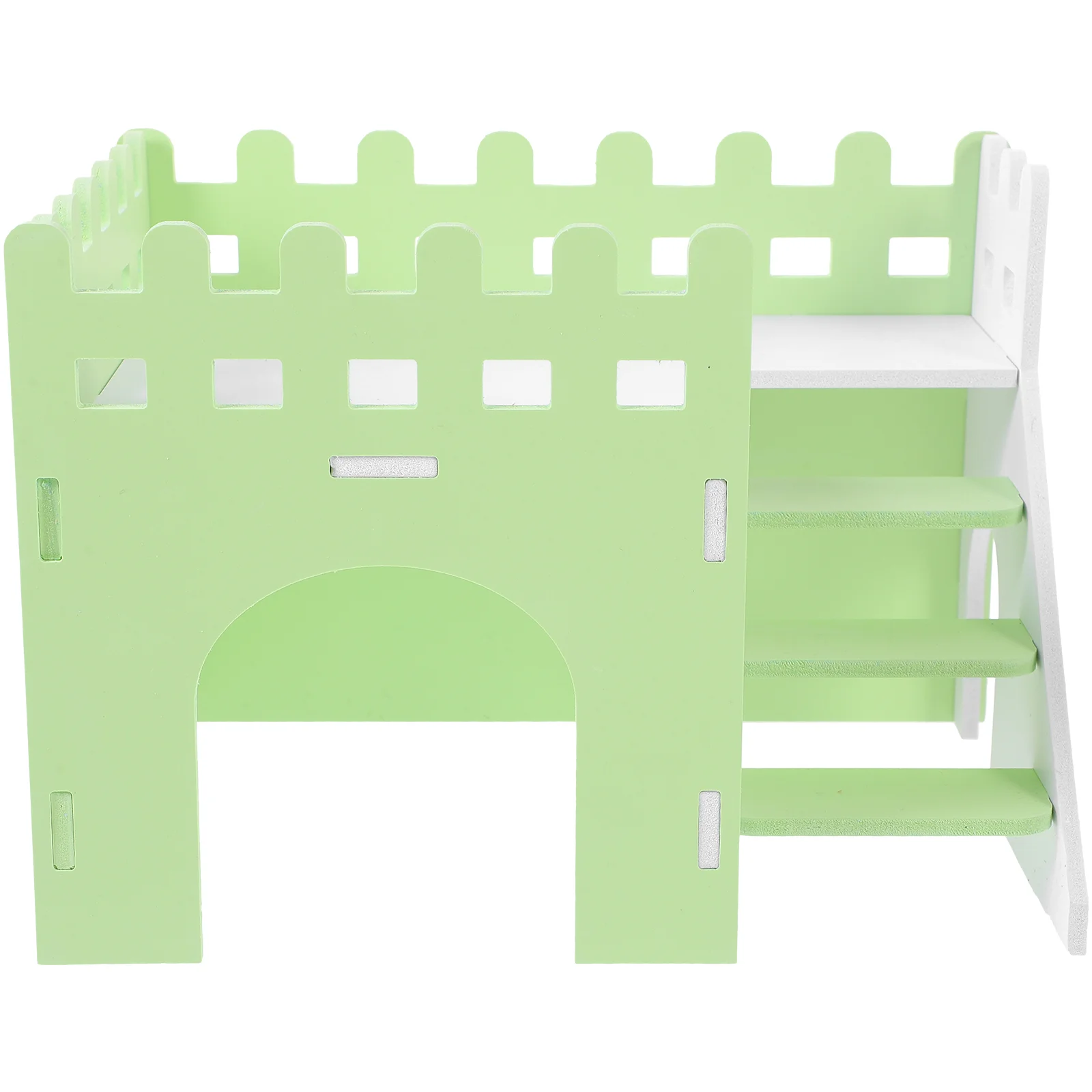 

Guinea Toys Hamster Hideaway House Hideout Chinchilla Double Layer Adorable Rat Cage Hut Pvc Supply