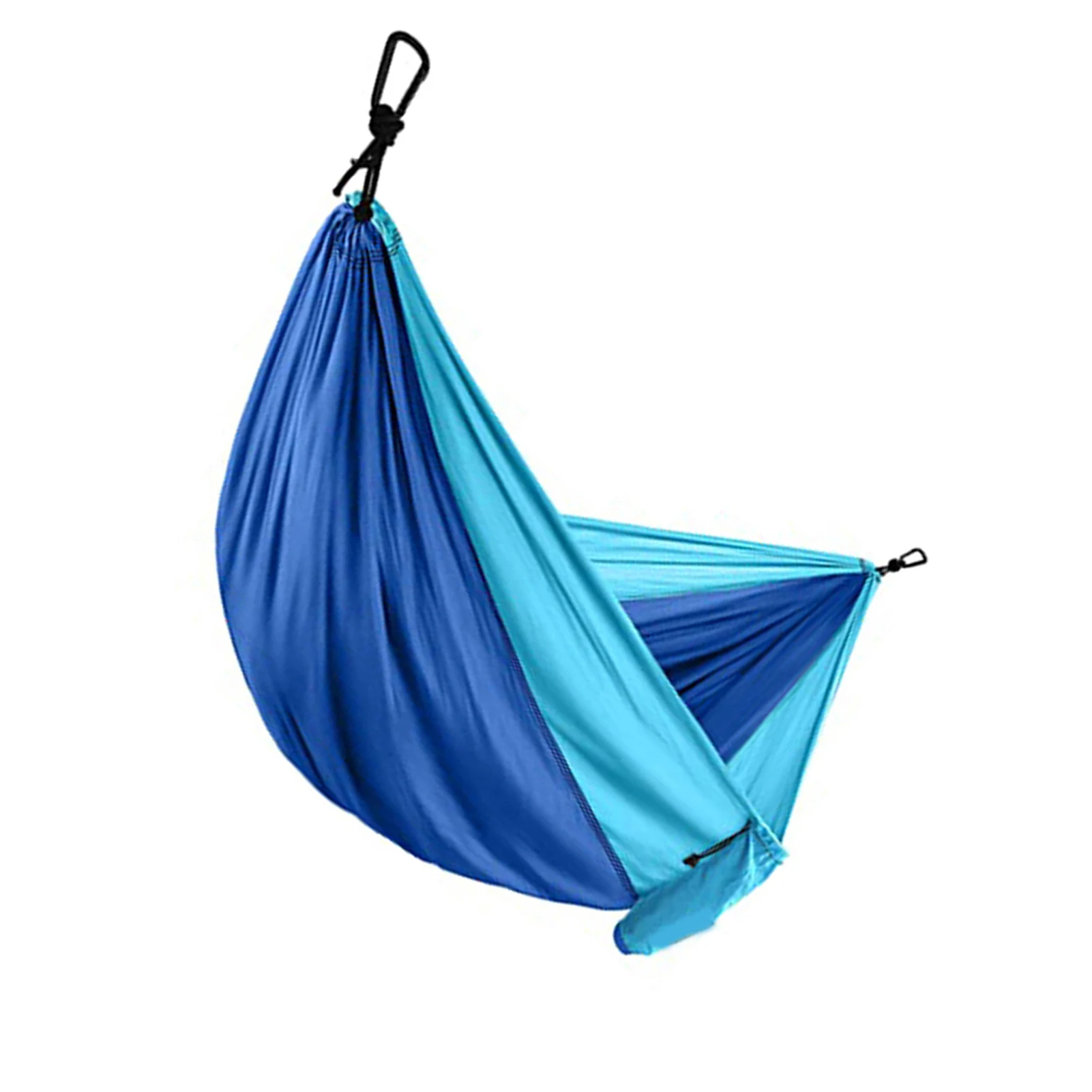 

Outdoor Camping Hammock with Sturdy Strap & Steel Carabiner Hammock for Indoor Outdoor Garden