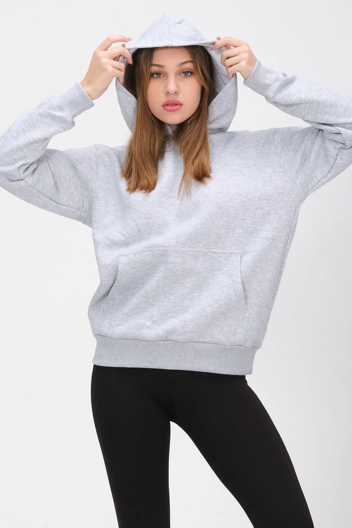 Women's Sweatshirt Gray Hooded Fleece Oversize Hoodies Fashion All Season New Designer Pullovers Fleece Hoodies
Women's Sweatshirt Gray Hooded Fleece Oversize Hoodies Fashion All Season New Designer Pullovers Fleece Hoodies