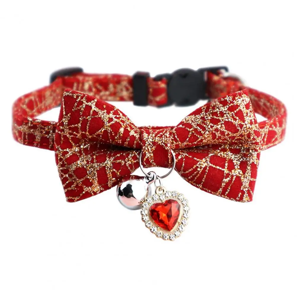 Cat Collar Detachable Bow-knot Costume Accessories Fashion Pet Collar Puppy Necklace with Bell for Party
Cat Collar Detachable Bow-knot Costume Accessories Fashion Pet Collar Puppy Necklace with Bell for Party