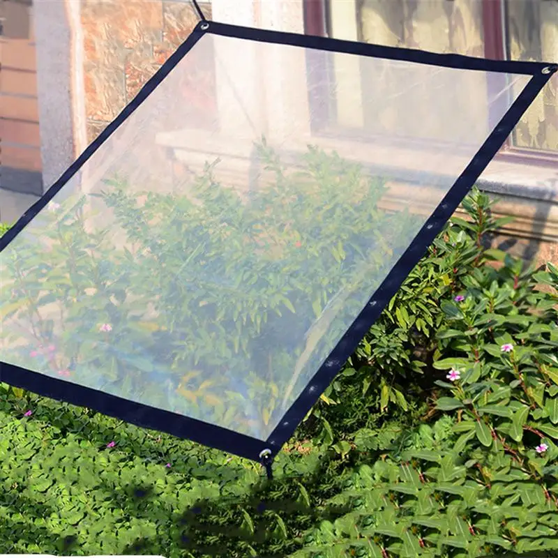 1Pc 2x4m Transparent Tarpaulin Film Canopy Bird Proof Windshield Succulent Rainproof Thickened Plastic Film Windshield with Rope
1Pc 2x4m Transparent Tarpaulin Film Canopy Bird Proof Windshield Succulent Rainproof Thickened Plastic Film Windshield with Rope
