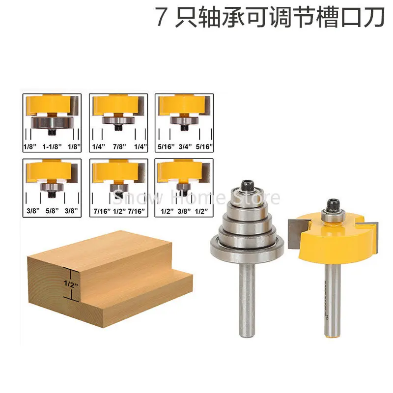 Wood Milling Cutter Mortise Knife 7 Sets Of Mortise Knife Adjustable Mortise Knife Engraving Machine Trimming Machine To Use The
Wood Milling Cutter Mortise Knife 7 Sets Of Mortise Knife Adjustable Mortise Knife Engraving Machine Trimming Machine To Use The