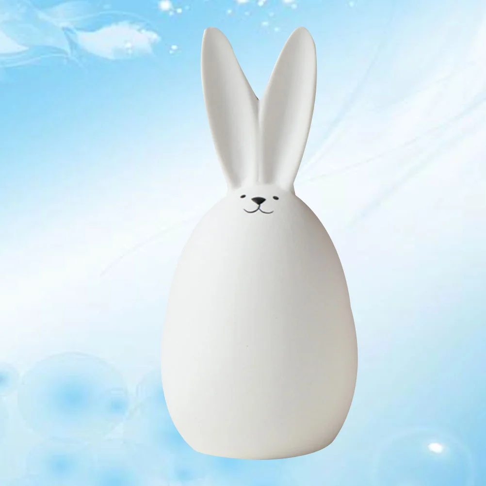 Ceramic Bunny Figurine Porcelain Rabbit Statue Figure Sculpture Craft Ornament for Desktop Home Office Day Decor White
Ceramic Bunny Figurine Porcelain Rabbit Statue Figure Sculpture Craft Ornament for Desktop Home Office Day Decor White