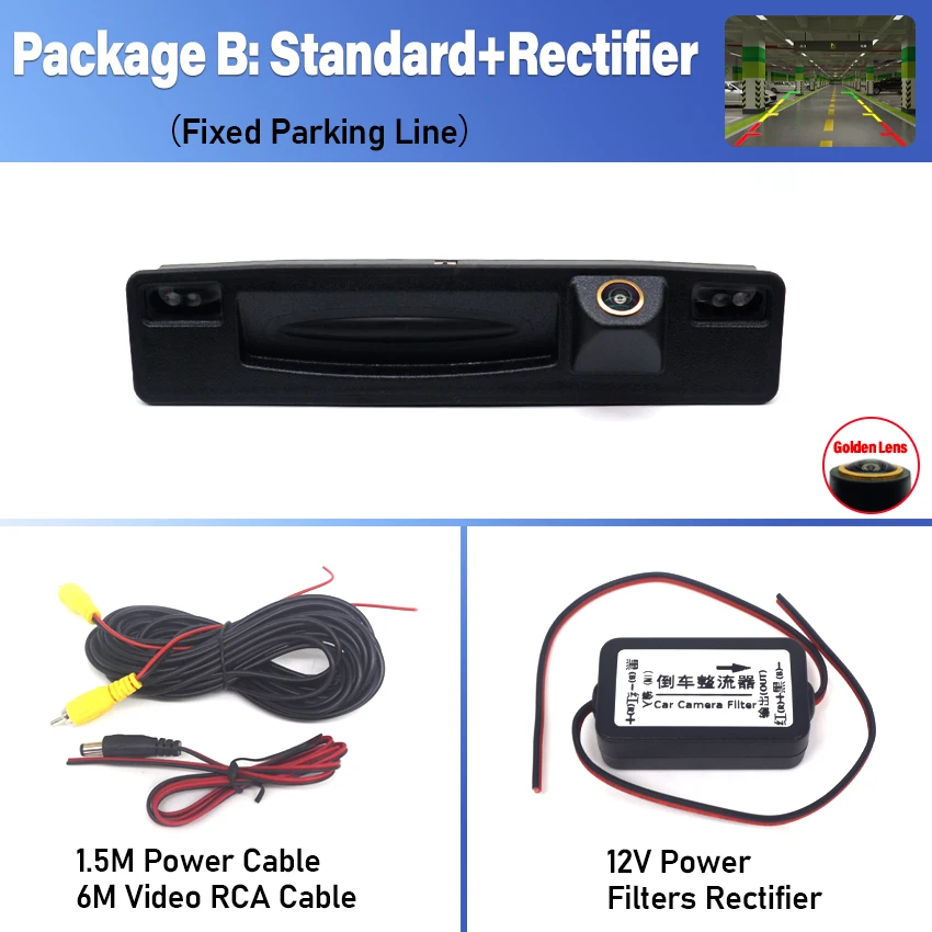 Задняя камера HD для Ford Focus 3 MK3 подъемный Седан SE 2015 ~ 2020 подъемная ручка багажника резервная парковочная камера заднего вида с золотым объективом
Задняя камера HD для Ford Focus 3 MK3 подъемный Седан SE 2015 ~ 2020 подъемная ручка багажника резервная парковочная камера заднего вида с золотым объективом