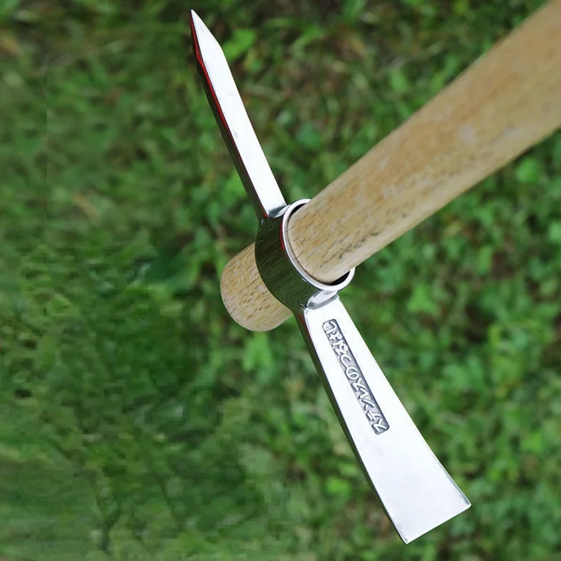 Stainless Steel Small Ocean Pick Outdoor Pick Axe Pure Steel High Hardness Digging Tree Root Lamb Portable Ice Axe Cross Pick
Stainless Steel Small Ocean Pick Outdoor Pick Axe Pure Steel High Hardness Digging Tree Root Lamb Portable Ice Axe Cross Pick