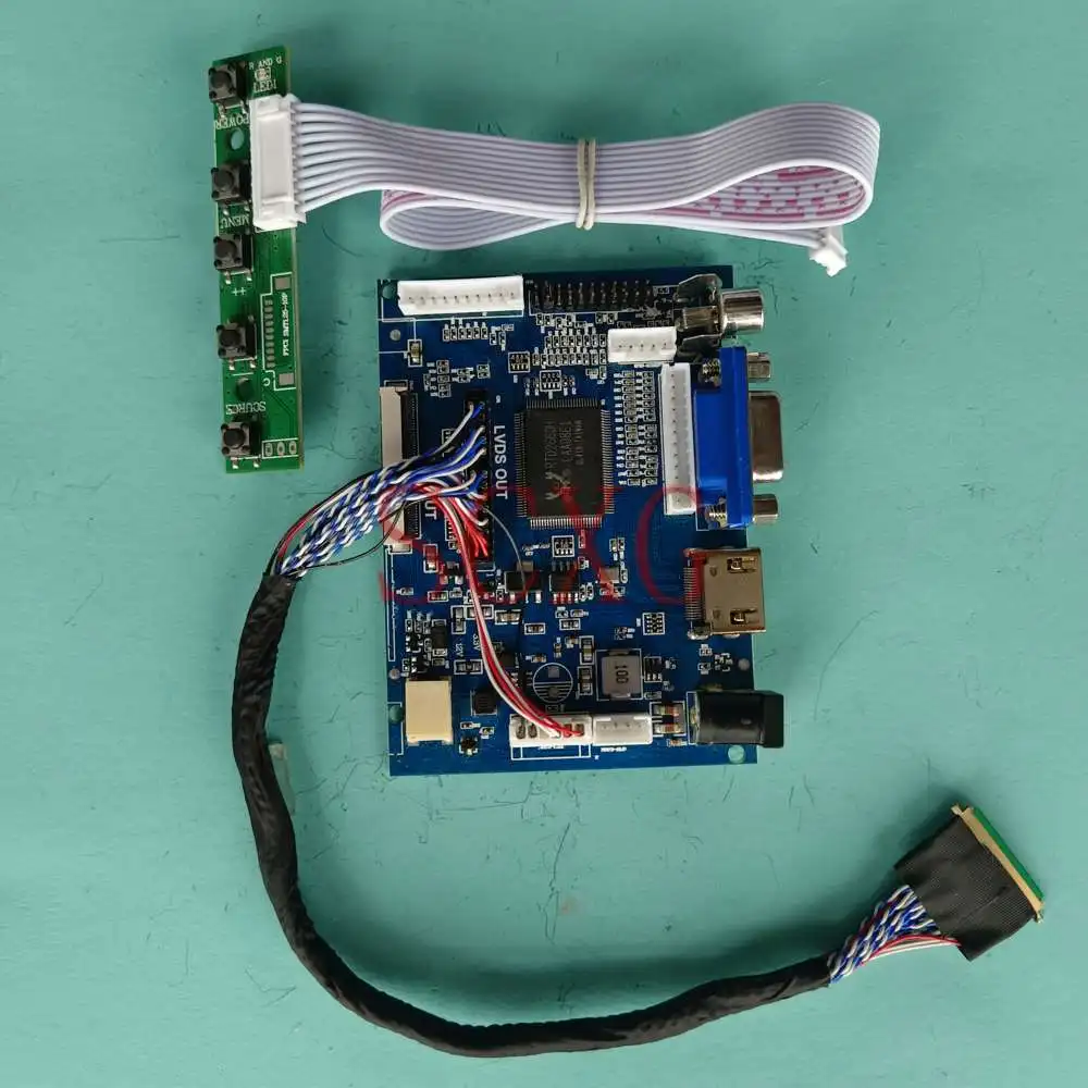 Fit LP156WH2-TLAE 2AV+VGA+HDMI-Compatible DIY Kit LVDS 40 Pins 1366*768 Notebook 15.6" LCD Display Controller Driver Board
Fit LP156WH2-TLAE 2AV+VGA+HDMI-Compatible DIY Kit LVDS 40 Pins 1366*768 Notebook 15.6" LCD Display Controller Driver Board