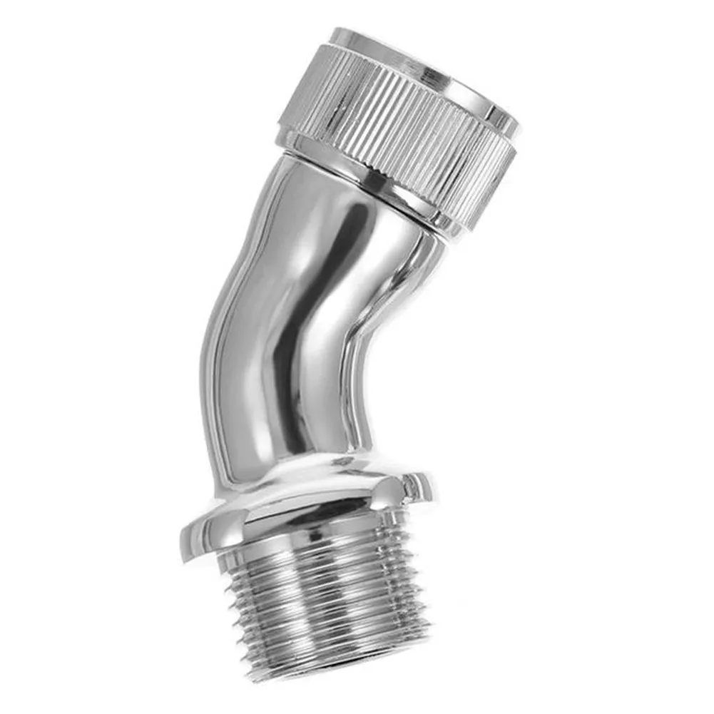 Shower Elbow Adapter Shower Connector 45°Angle G1/2 Hand Shower Chrome Elbow Male To FemaleThread Bathrooms Accessory
Shower Elbow Adapter Shower Connector 45°Angle G1/2 Hand Shower Chrome Elbow Male To FemaleThread Bathrooms Accessory