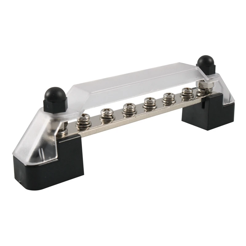 6 Terminal Bus Bar And Cover Ground Distribution Kit Block Terminal Truck Boat Marine Power Distribution Block Car
6 Terminal Bus Bar And Cover Ground Distribution Kit Block Terminal Truck Boat Marine Power Distribution Block Car