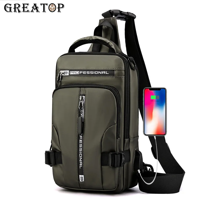 GREATOP Fashion Cool Crossbody Bag Large Capacity Shoulder Bag for Men Women Street Travel Sling Bag
GREATOP Fashion Cool Crossbody Bag Large Capacity Shoulder Bag for Men Women Street Travel Sling Bag