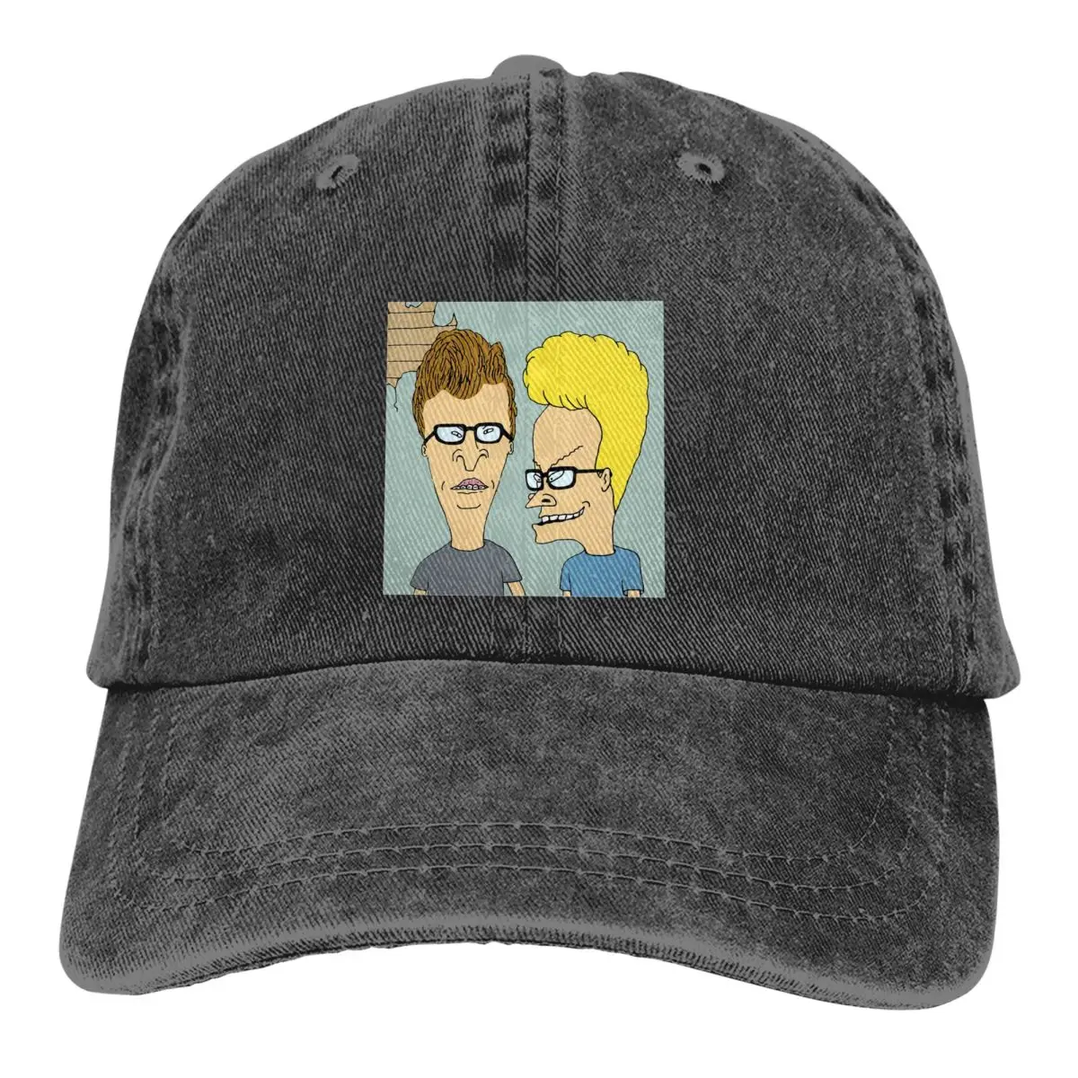 Head Wearing Glass Head Shot Portrait Baseball Caps Peaked Cap Beavis and Butthead Funny Sarcastic Cartoon Sun Shade Hat for Men
Head Wearing Glass Head Shot Portrait Baseball Caps Peaked Cap Beavis and Butthead Funny Sarcastic Cartoon Sun Shade Hat for Men