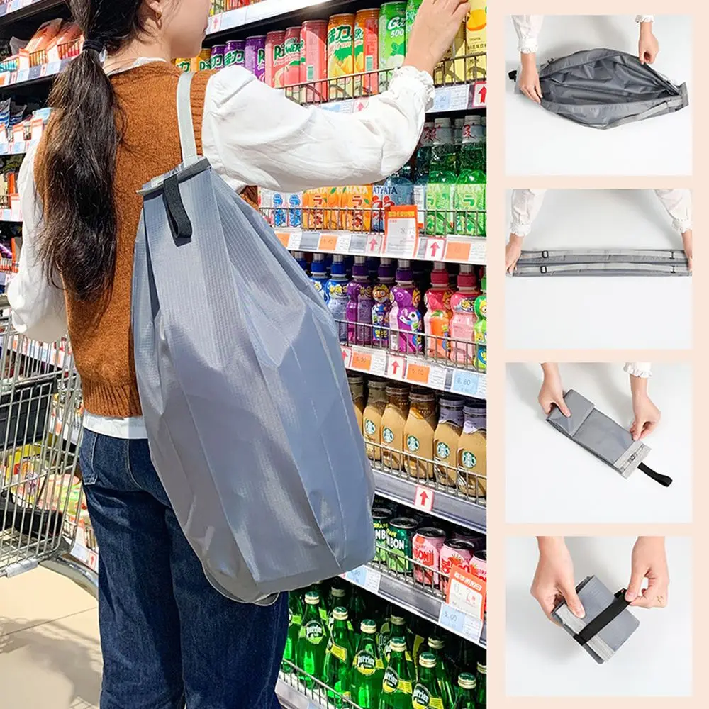 Stylish Collapsible Eco-friendly Reusable Waterproof Shopping Bags Backpacks Tote Grocery Foldable Storage Bag Large Capacity
Stylish Collapsible Eco-friendly Reusable Waterproof Shopping Bags Backpacks Tote Grocery Foldable Storage Bag Large Capacity