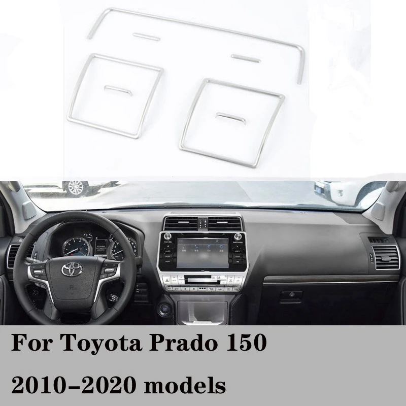 7PCS Car Interior Air Outlets Cover Trims for Toyota Land Cruiser Prado FJ 150 2018-2020 Car Accessories
7PCS Car Interior Air Outlets Cover Trims for Toyota Land Cruiser Prado FJ 150 2018-2020 Car Accessories