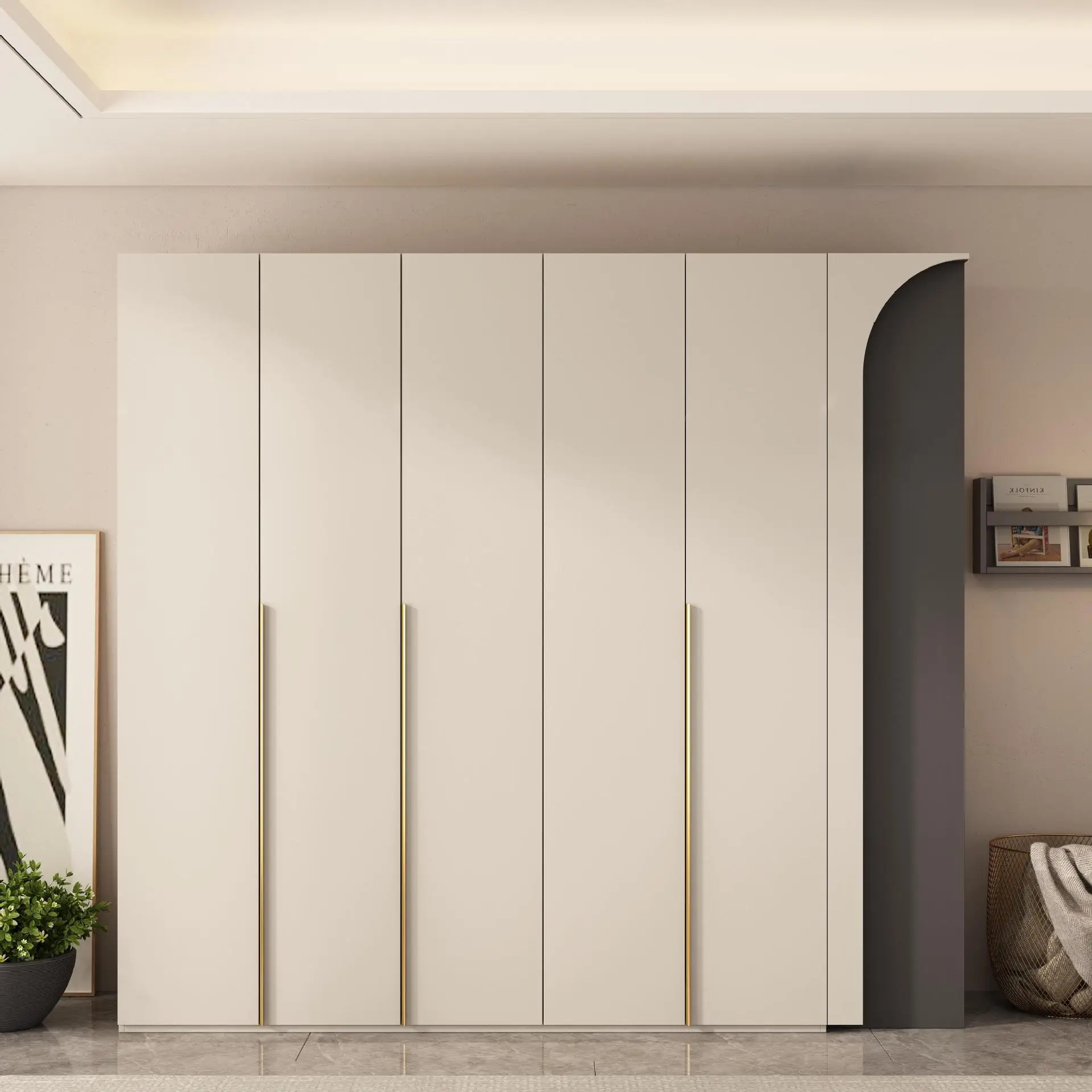 Wardrobe Italian Style Light Luxury Modern Minimalist Home Bedroom Hanging Storage Cabinet Minimalist Style Combination Large Wa
Wardrobe Italian Style Light Luxury Modern Minimalist Home Bedroom Hanging Storage Cabinet Minimalist Style Combination Large Wa